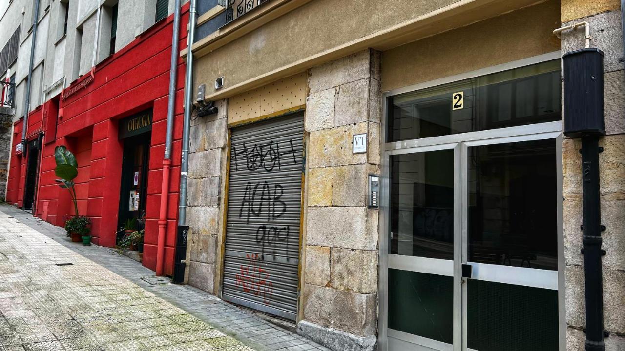 Casco Viejo Con Encanto Y Wifi, Vivienda Turistica Larrinaga Apartamento Bilbau Exterior foto